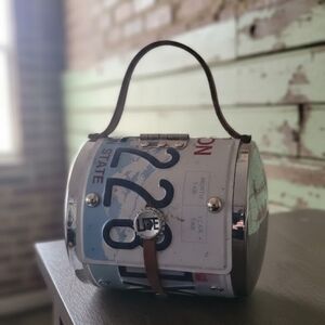 Unique Oregon Washington License Plate Handbag